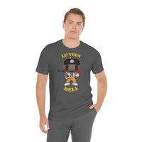 Leveon Bell Pittsburgh Steelers, Soft Cotton Bella and Canvas Short Sleeve Tee shirt