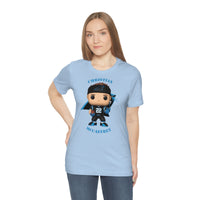 Christian McCaffrey Carolina Panthers, Soft Cotton Bella and Canvas Short Sleeve Tee shirt