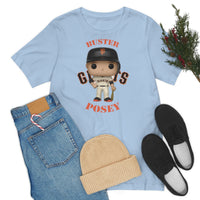 Buster Posey San Francisco Giants, Soft Cotton Bella and Canvas Short Sleeve Tee shirt