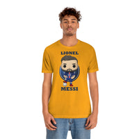 Lionel Messi PSG, Soft Cotton Bella and Canvas Short Sleeve Tee shirt