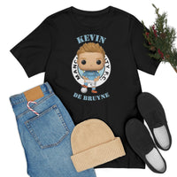 Kevin De Bruyne Manchester City, Soft Cotton Bella and Canvas Short Sleeve Tee shirt
