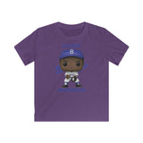 Jackie Robinson Brooklyn Dodgers/L.A Dodgers, Kids Gildan Softstyle Tee Shirt