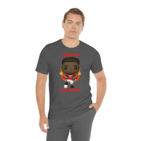 Marcus Rashford Manchester United, Soft Cotton Bella and Canvas Short Sleeve Tee shirt