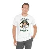 Aaron Rodgers Green Bay Packers, Soft Cotton Bella and Canvas Short Sleeve Tee shirt