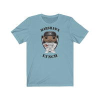 Marshawn Lynch Oakland Raiders, Soft Cotton Bella and Canvas Short Sleeve Tee shirt