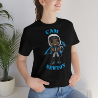 Cam Newton Carolina Panthers, Soft Cotton Bella and Canvas Short Sleeve Tee shirt