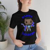 Barry Sanders Detroit Lions, Soft Cotton Bella and Canvas Short Sleeve Tee shirt