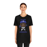 Jackie Robinson L.A/Brooklyn Dodgers, Soft Cotton Bella and Canvas Short Sleeve Tee shirt