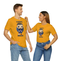 Lionel Messi PSG, Soft Cotton Bella and Canvas Short Sleeve Tee shirt