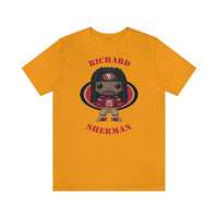 Richard Sherman San Francisco 49ers, Soft Cotton Bella and Canvas Short Sleeve Tee shirt