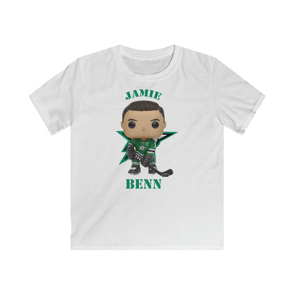 Jamie Benn Dallas Stars, Kids Gildan Softstyle Tee Shirt