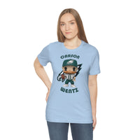 Carson Wentz Philadelphia Eagles (White Jersey), Soft Cotton Bella and Canvas Short Sleeve Tee shirt