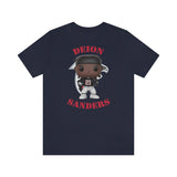 Deion Sanders Atlanta Falcons, Soft Cotton Bella and Canvas Short Sleeve Tee shirt