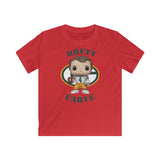 Brett Farve Green Bay Packers, Kids Gildan Softstyle Tee Shirt
