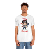Tom Brady New England Patriots Superbowl, Soft Cotton Bella and Canvas Short Sleeve Tee shirt