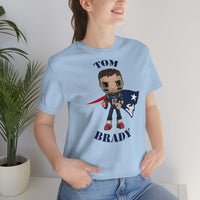 Tom Brady New England Patriots (Large), Soft Cotton Bella and Canvas Short Sleeve Tee shirt