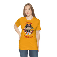 Mitch Trubisky Chicago Bears, Soft Cotton Bella and Canvas Short Sleeve Tee shirt