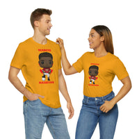 Marcus Rashford Manchester United, Soft Cotton Bella and Canvas Short Sleeve Tee shirt