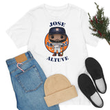 Jose Altuve Houston Astros , Soft Cotton Bella and Canvas Short Sleeve Tee shirt