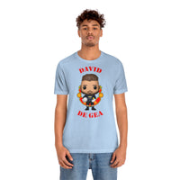 David De Gea Manchester United, Soft Cotton Bella and Canvas Short Sleeve Tee shirt
