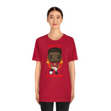 Marcus Rashford Manchester United, Soft Cotton Bella and Canvas Short Sleeve Tee shirt