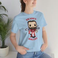 Braden Holtby Washington Capitals, Soft Cotton Bella and Canvas Short Sleeve Tee shirt