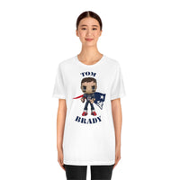 Tom Brady New England Patriots (Large), Soft Cotton Bella and Canvas Short Sleeve Tee shirt