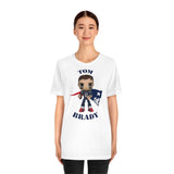 Tom Brady New England Patriots (Large), Soft Cotton Bella and Canvas Short Sleeve Tee shirt