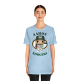 Aaron Rodgers Green Bay Packers, Soft Cotton Bella and Canvas Short Sleeve Tee shirt