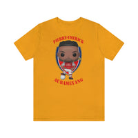 Pierre-Emerick Aubameyang Arsenal, Soft Cotton Bella and Canvas Short Sleeve Tee shirt