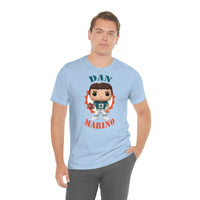 Dan Marino Miami Dolphins, Soft Cotton Bella and Canvas Short Sleeve Tee shirt