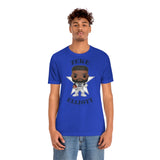 Zeke Elliott Dallas Cowboys (Throwback), Soft Cotton Bella and Canvas Short Sleeve Tee shirt