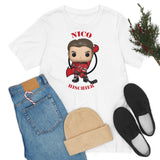Nico Hischier New Jersey Devils, Soft Cotton Bella and Canvas Short Sleeve Tee shirt