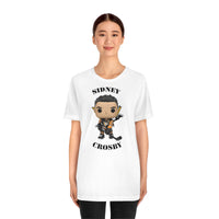 Sidney Crosby Pittsburgh Penguins, Soft Cotton Bella and Canvas Short Sleeve Tee shirt