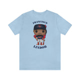 Francisco Lindor Cleveland Indians, Soft Cotton Bella and Canvas Short Sleeve Tee shirt