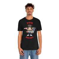 Tom Brady New England Patriots Superbowl, Soft Cotton Bella and Canvas Short Sleeve Tee shirt