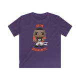 Jim Brown Cleveland Browns, Kids Gildan Softstyle Tee Shirt