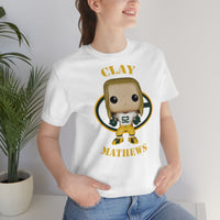 Clay Mathews Jr Green Bay Packers, Soft Cotton Bella and Canvas Short Sleeve Tee shirt