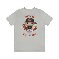 Mitch Trubisky Chicago Bears, Soft Cotton Bella and Canvas Short Sleeve Tee shirt