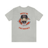 Mitch Trubisky Chicago Bears, Soft Cotton Bella and Canvas Short Sleeve Tee shirt