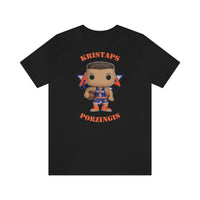 Kristaps Porzingis New York Knicks, Soft Cotton Bella and Canvas Short Sleeve Tee shirt