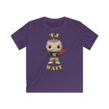 TJ Watt Pittsburgh Steelers, Kids Gildan Softstyle Tee Shirt