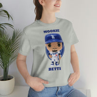 Mookie Betts L.A/Brooklyn Dodgers, Soft Cotton Bella and Canvas Short Sleeve Tee shirt