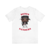 Deion Sanders Atlanta Falcons, Soft Cotton Bella and Canvas Short Sleeve Tee shirt
