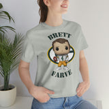 Brett Farve Green Bay Packers, Soft Cotton Bella and Canvas Short Sleeve Tee shirt