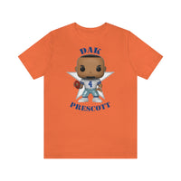 Dak Prescott Dallas Cowboys, Soft Cotton Bella and Canvas Short Sleeve Tee shirt