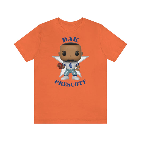 Dak Prescott Dallas Cowboys, Soft Cotton Bella and Canvas Short Sleeve Tee shirt
