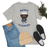 Deion Sanders Dallas Cowboys Throwback, Soft Cotton Bella and Canvas Short Sleeve Tee shirt