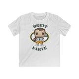 Brett Farve Green Bay Packers, Kids Gildan Softstyle Tee Shirt