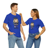 Lionel Messi PSG, Soft Cotton Bella and Canvas Short Sleeve Tee shirt
